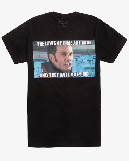 the laws of time are mine